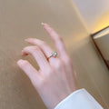 Zircon Ring (Gold plated )